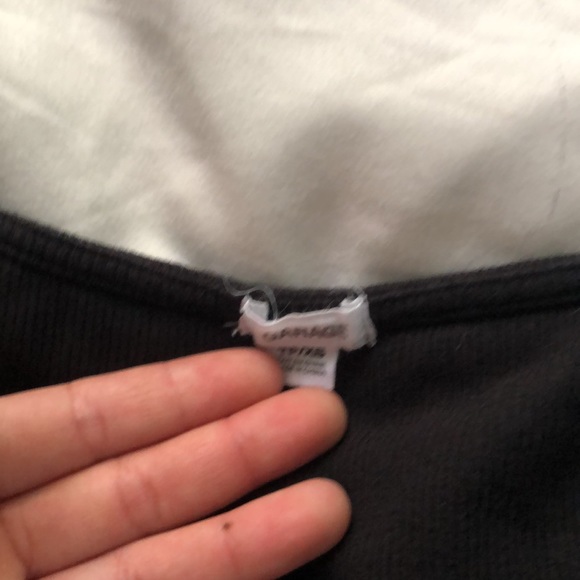Garage Black long sleeve top XS - Picture 3 of 3